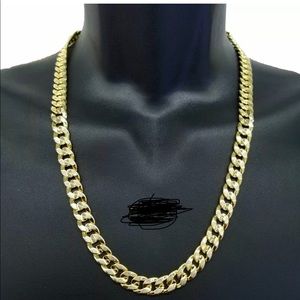 Men cuban link chain bling